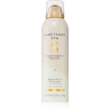 Sanctuary Spa Golden Sandalwood spumă hidratantă cu efect de nutritiv