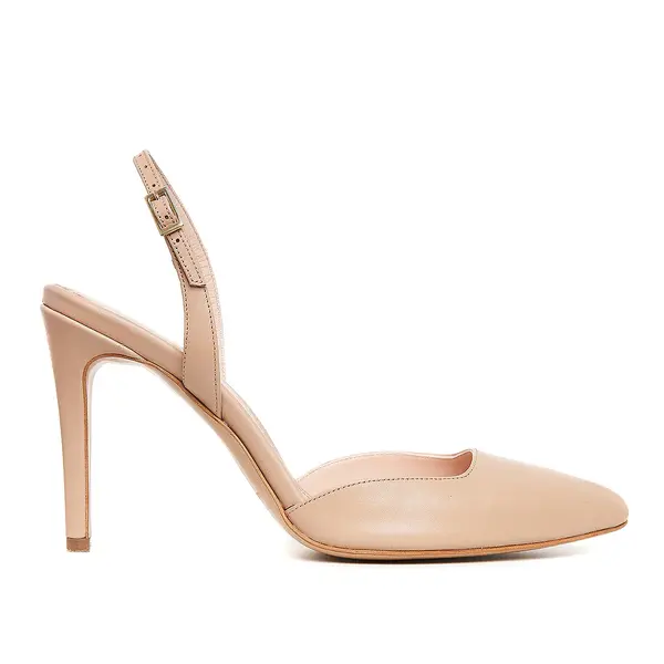 Sandale Alice Piele Naturala, Nude - 35.5 / 8cm