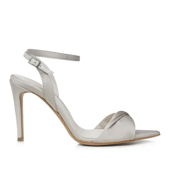 Sandale Cleo Satin, Varf Ascutit, Vanilla Haze - 41 / 8 cm