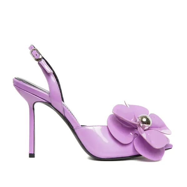 Sandale Darya Piele Lacuita, Lila - Premium Collection - 38 / 10 cm