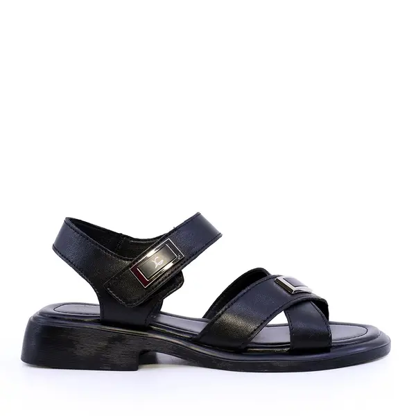 Sandale femei Luca di Gioia negre din piele 1291DS1410N