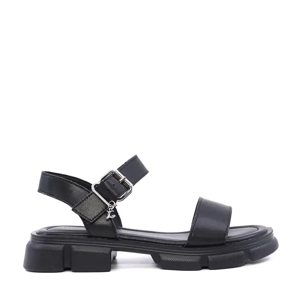 Sandale femei Luca di Gioia negre din piele 1291DS8962N
