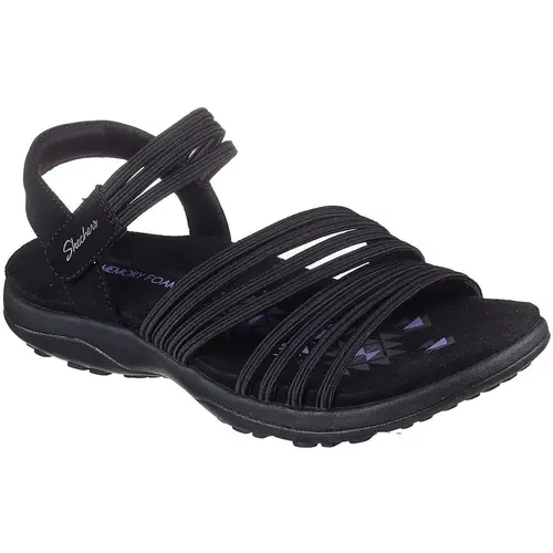 Sandale femei Skechers Reggae Slim - Coffee 163573-BBK