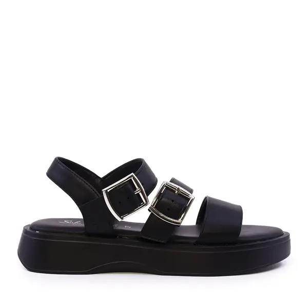 Sandale femei Solo Donna negre 2549DS9251N