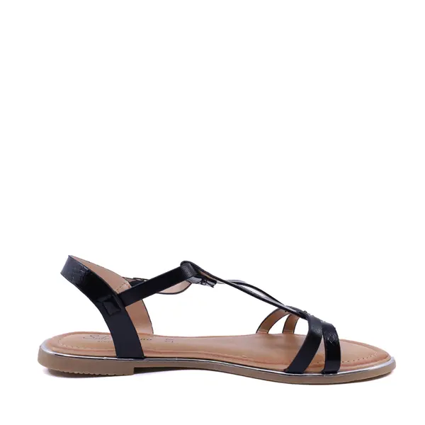Sandale femei Solo Donna negre din sintetic 2547DS8865N