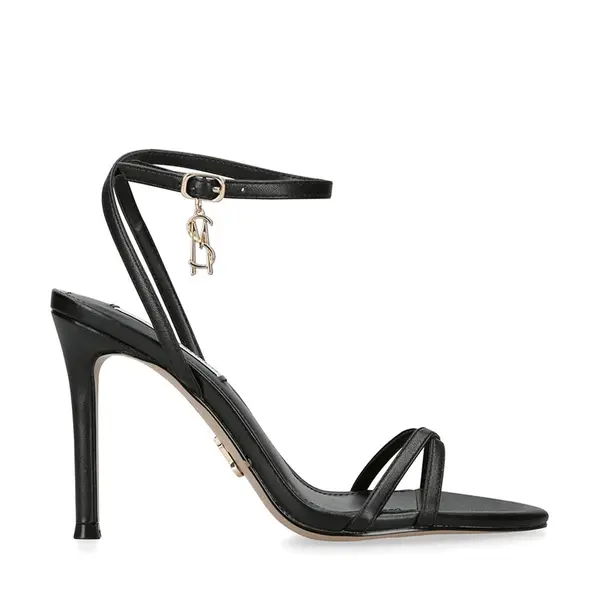 Sandale femei Steve Madden Jypsey negre din piele 1461DSJYPSEY-CNN