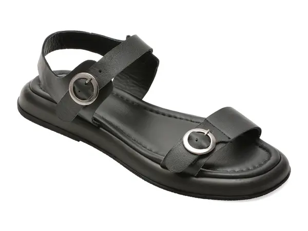 Sandale GRYXX negre, 1914224, din piele naturala