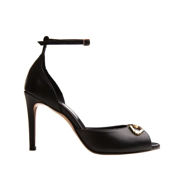Sandale Infinity Piele Naturala, Negre - 37 / 8cm