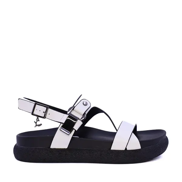Sandale minimaliste femei Luca di Gioia albe din piele 1299DS7121A
