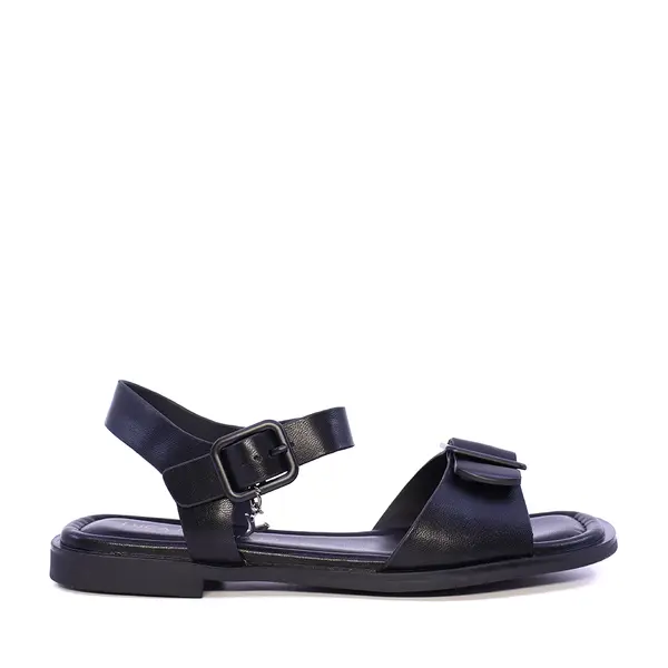 Sandale reglabile femei Luca di Gioia negre din piele 1299DS7521N