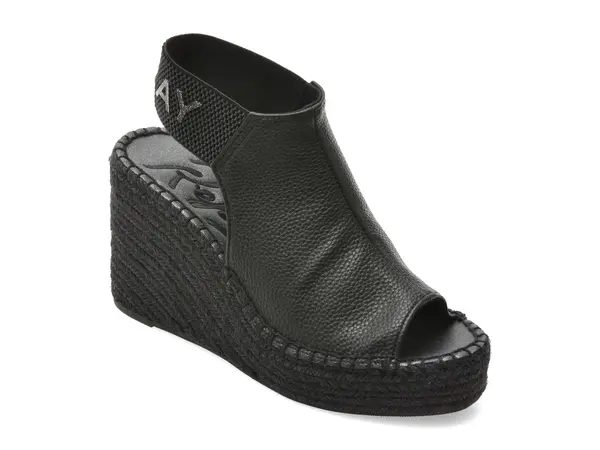 Sandale REPLAY negre, WP4G08S, din piele ecologica
