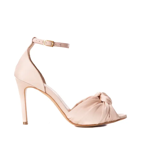 Sandale Sofia Satin, Nude - 39 / 9.5 cm