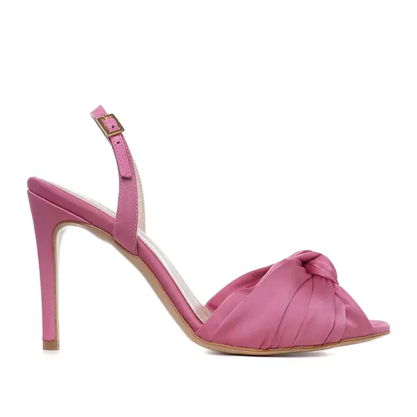 Sandale Sofia Satin, Rose - 34 / 8 cm