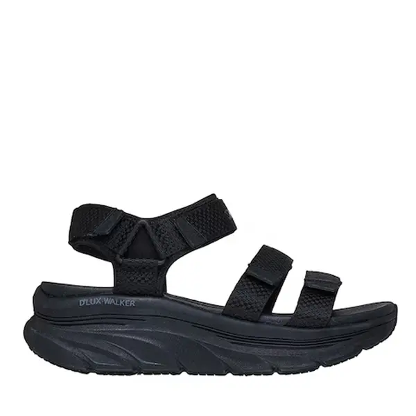 Sandale sport femei Skechers D'LUX WALKER negre 1961DS119826N