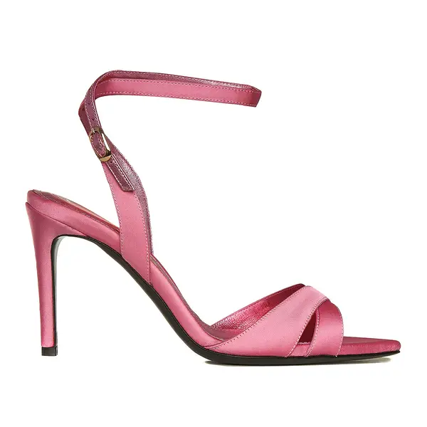 Sandale Thea Satin, Roz - 35 / 11 cm