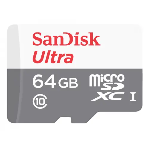 Sandisk Card de Memorie Kingston MicroSDXC, 64 GB, Adaptor SD, Clasa 10