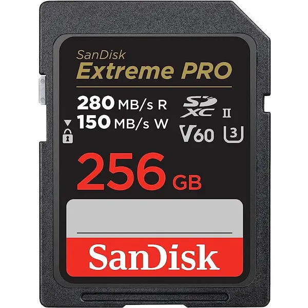 Sandisk Card de memorie SanDisk Extreme Pro, 256GB, Clasa 10, U3, V60