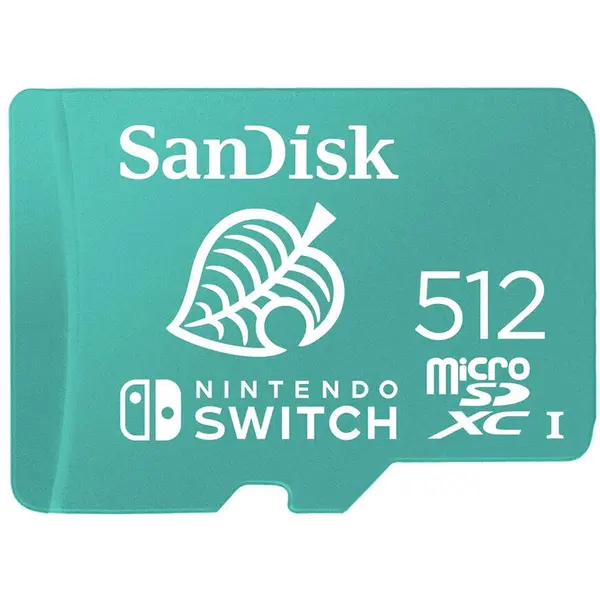 Sandisk Card de memorie SanDisk Nintendo Switch, microSDXC, 512GB, UHS-I, Class 10