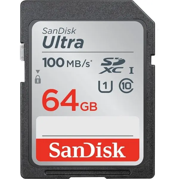 Sandisk Card de memorie Sandisk Ultra 64 GB SDXC Clasa 10 UHS-I