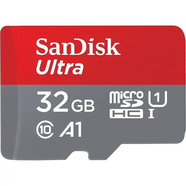 Sandisk Card de memorie SanDisk Ultra microSDHC, 32 GB, 120MB/s, A1 Class 10 UHS-I + SD Adapter
