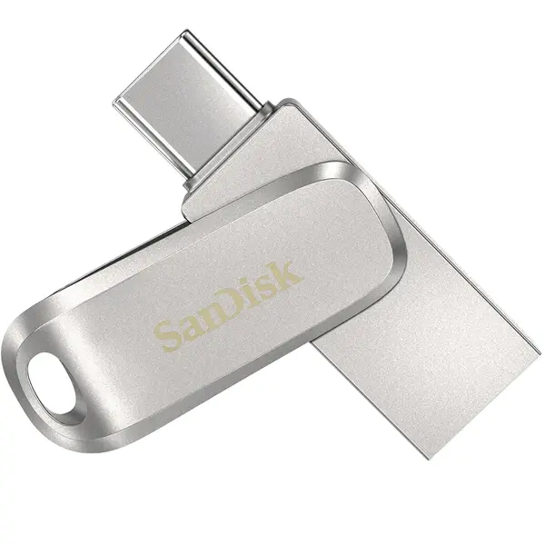 Sandisk Memorie USB Sandisk Ultra® Luxe Dual Drive 512 GB, USB 3.1/USB Type-C, Metal