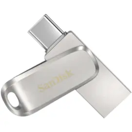 Sandisk Stick memorie SanDisk Ultra Luxe Dual Drive 32GB, USB-C/USB 3.1, Silver