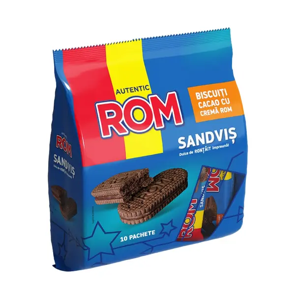 Sandvis cu crema de rom 360 gr