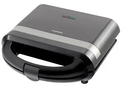 Sandwich Maker Heinner SM-H700BK, 700 W (Negru/Gri)