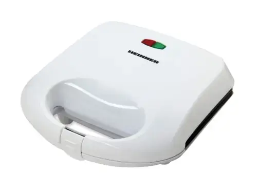 Sandwich-maker Heinner SM-K750W, 750W, placi tip grill (Alb)