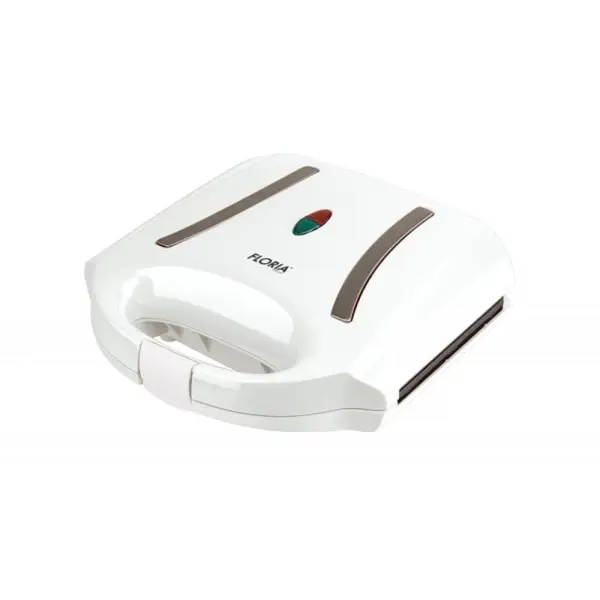 Sandwich Maker, Invelis Exterior Rezistent la Caldura, Putere 800W, Alb