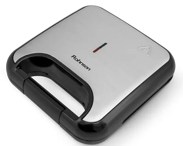 Sandwich-maker Rohnson - R-2640, 800W, negru/gri