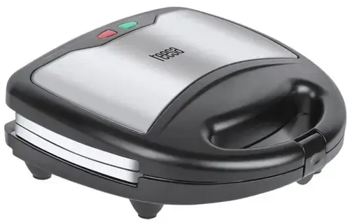 Sandwich maker Teesa Ceramic 3 in 1 TSA3221, 800 W, Grill / Waffle / Sandwich (Negru/Inox)