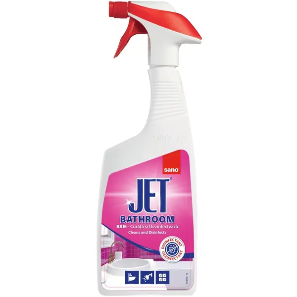 Sano Solutie de curatat baia, cu pompa, 750 ml, Jet