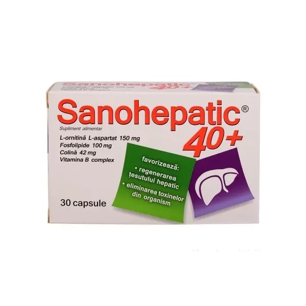 Sanohepatic 40+ 30 capsule