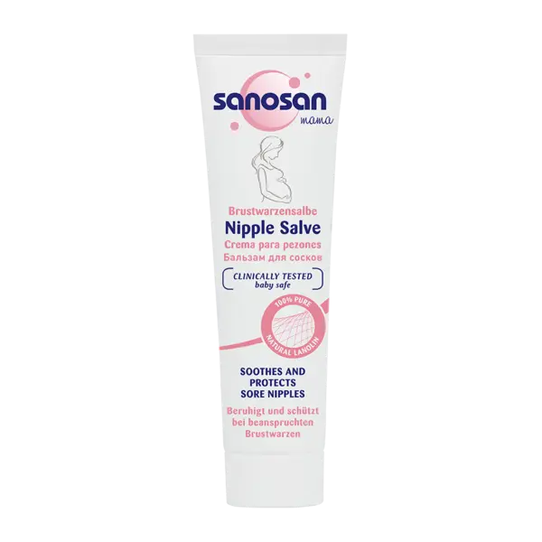 Sanosan Mama unguent pentru mameloane, lanolina pura 100% 20ml Mann&Schroder