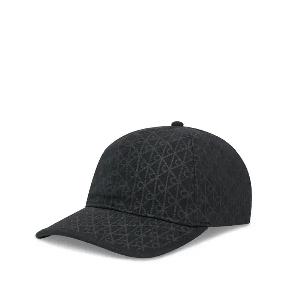 Sapca Calvin Klein EMBLEM PRINT w LEATHER PATCH CAP