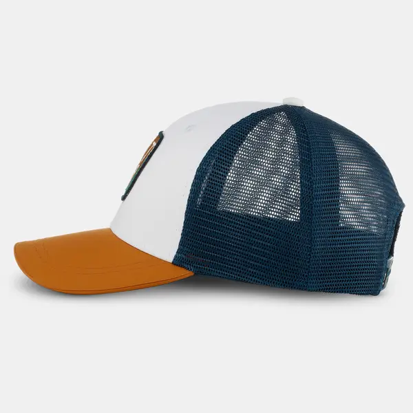 Șapcă drumeție 7-15 ani MH500 Trucker Alb Copii
