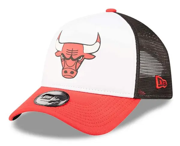 Sapca New Era NBA Trucker Chicago Bulls Whifdrfdr