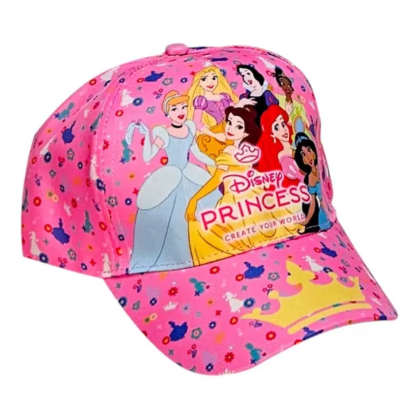 Sapca pentru fetite, multicolor, marimea 52 cm, Princess, Disney Engros