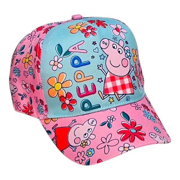 Sapca pentru fetite, multicolor, marimea 53 cm, Peppa Pig Engros