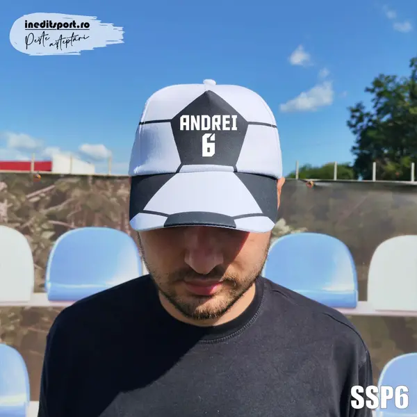 Sapca personalizata cu Nume si Numar- SSP6