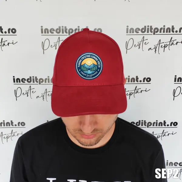 Sapca personalizata pentru adulti cu logo Tabara SEP2 Bordo, MALFINI