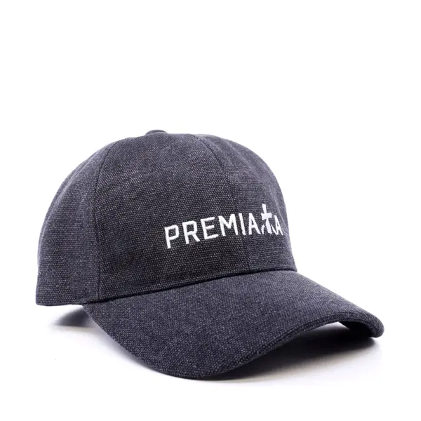 Șapcă Premiata neagră din textil 1692bsap06n