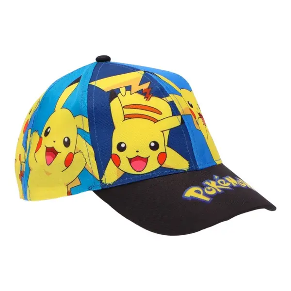 Sapca tip baseball, pentru baieti, multicolor, marimea 54 cm, So Fun, Pokemon Engros