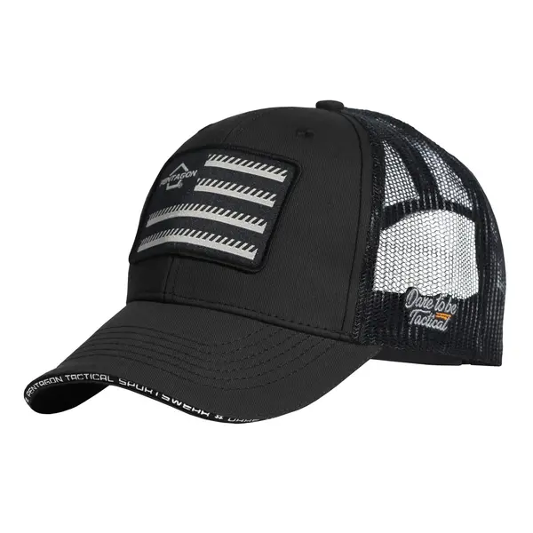 Sapca trucker WILLS Pentagon Tactical - NEGRU