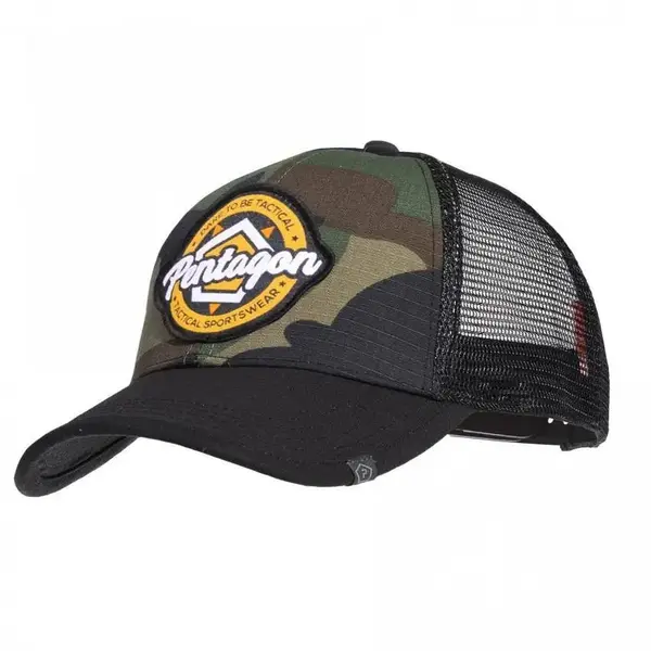 Sapca trucker Woodland Pentagon - Default Title