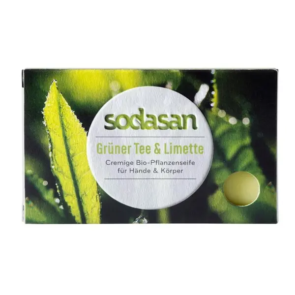 Sapun bio cu ceai verde si lime - 100 g
