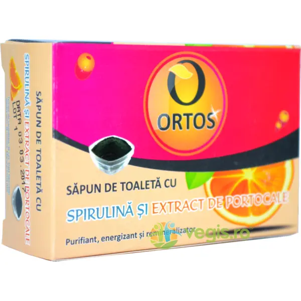 Sapun Cu Spirulina Si Portocale 100g