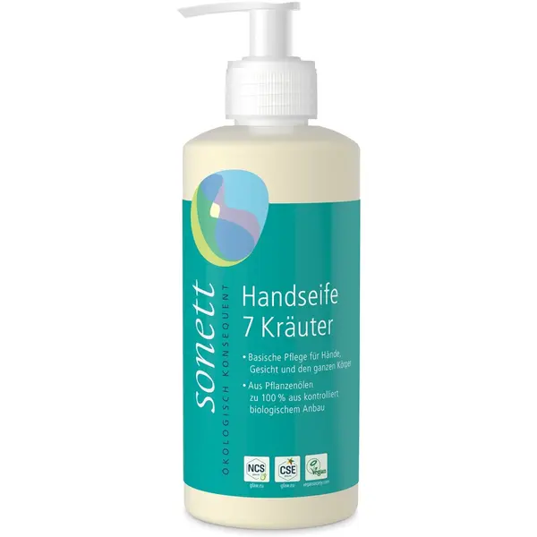 Sapun de maini cu 7 plante aromatice - 300 ml