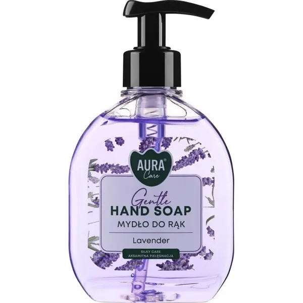 Sapun de Maini cu Pompita, Lavanda, Aura Care, 300 ml